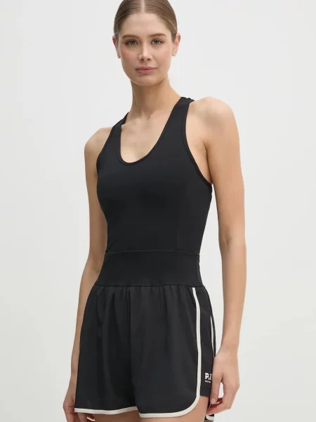 Гащеризон за трениране P.E Nation Breakout с v-образно деколте черно