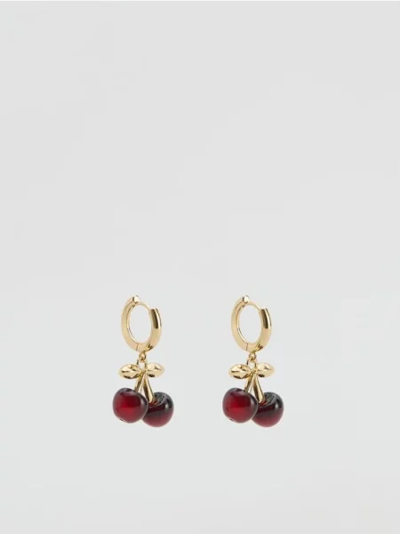 Серьги Reserved красные