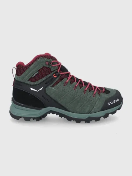 Обувки Salewa Alp Mate Mid с лека изолация зелено