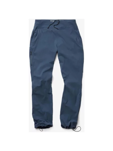 Spodnie długie Mountain Hardwear Dynama granatowe S niebieskie