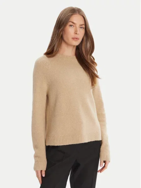 BOSS Pulover Febisan bež