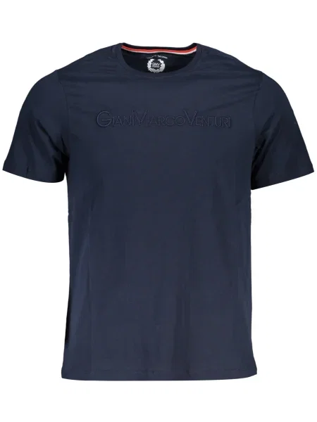 Tricou Gian Marco Venturi scurt albastru