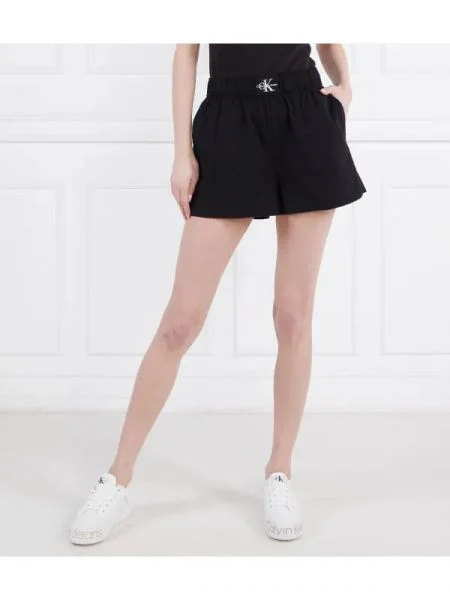 CALVIN KLEIN JEANS Rövidnadrág | Relaxed fit fekete