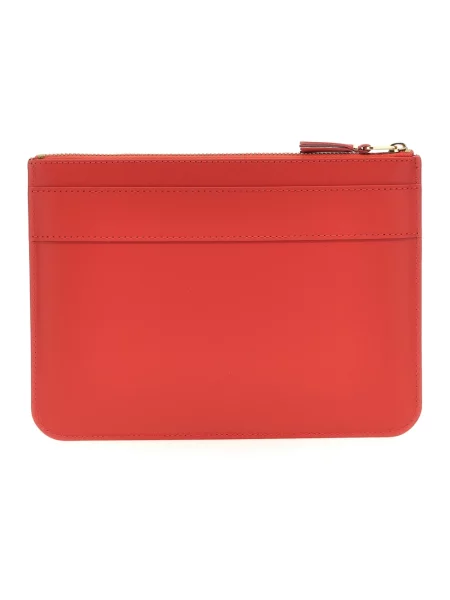 Portfel Comme Des Garcons skórzany czerwony
