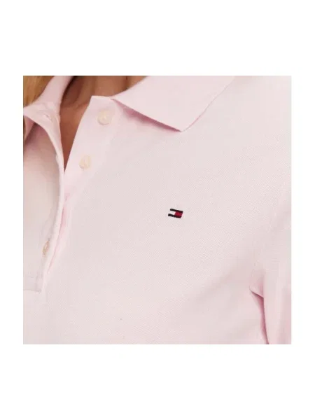 Polokošeľa Tommy Hilfiger ružová