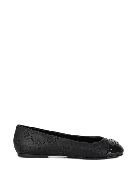 Balerini Philipp Plein din piele negru