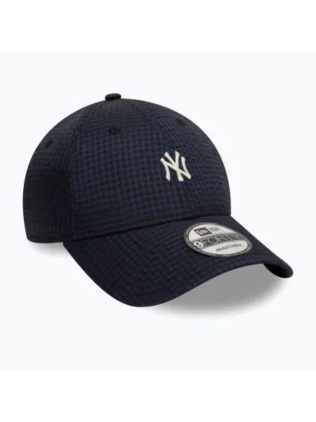 New Era Seersucker New York Yankees navy бейзболна шапка синьо