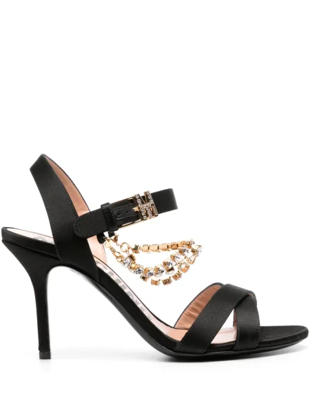 Sandale Moschino din piele negru