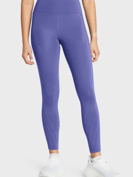 Укороченные колготы Under Armour фиолетовые