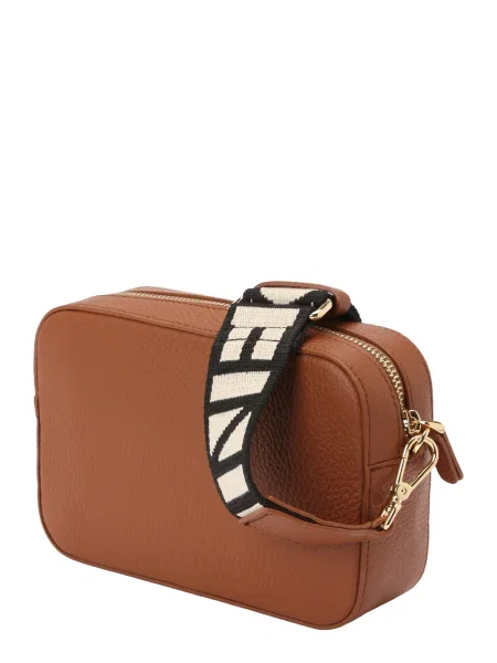 Coccinelle geantă crossbody pentru femei din piele maro
