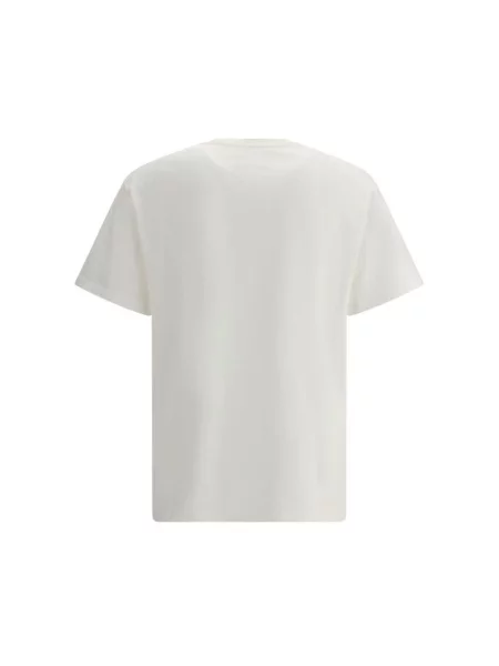 Koszulka Jil Sander z nadrukiem biała