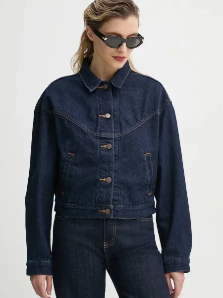 Jakna Levi's SHRUNKEN TRCKR WSTRN mornarsko modra