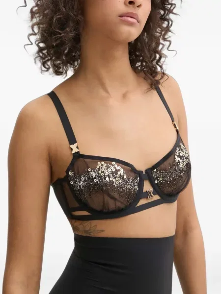 Sutien Chantelle cu paiete negru
