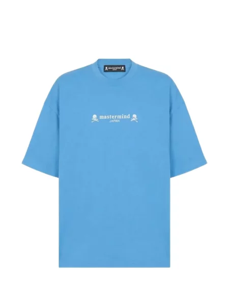 Tričko Mastermind Japan s výšivkou modré