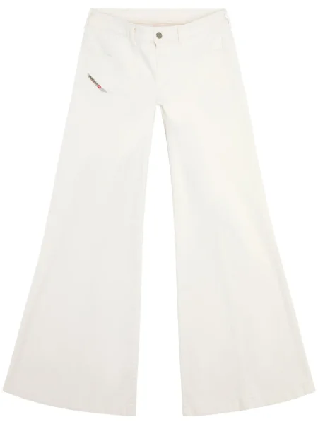 Jeansy dzwony Diesel dzwony białe