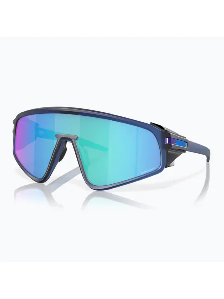 Слънчеви очила Oakley Latch Panel matte trans navy/prizm sapphire синьо