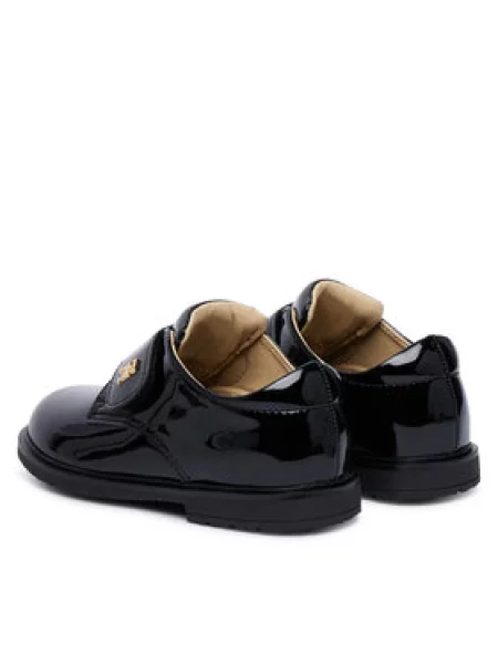 Polobotky Tommy Hilfiger Low Cut Velcro černá