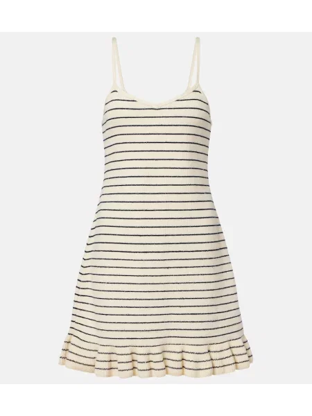 Rochie Jw Anderson cu dungi alb