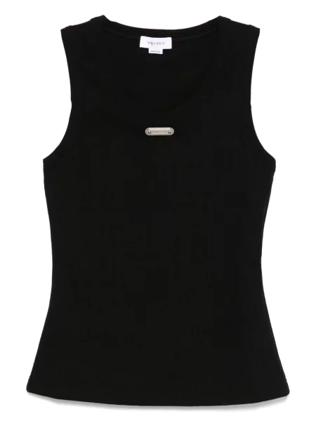 Top Alexander Mcqueen negru