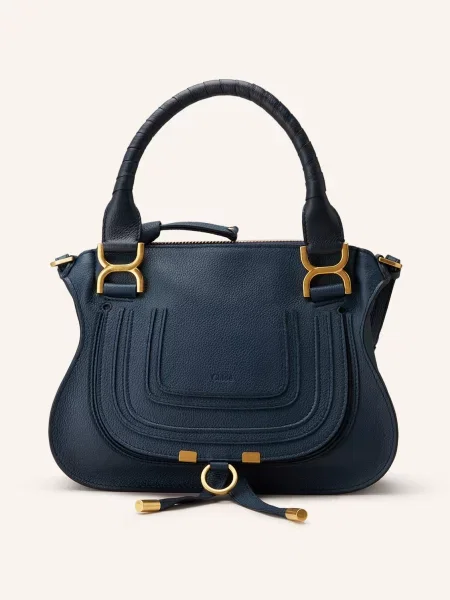 Chloé Kabelka Marcie Medium navy tmavě modrá