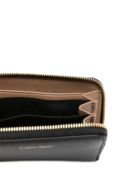 Portofel Calvin Klein cu autograf negru