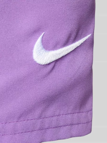 Kąpielówki Nike z autografem fioletowe
