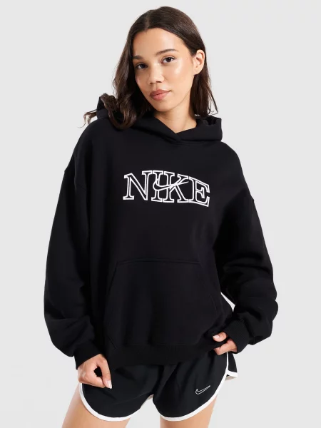 Nike Bluza Z Kapturem Studio Flc Mw Os czarna