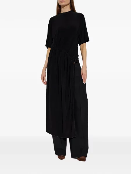Top Sportmax asimetric negru