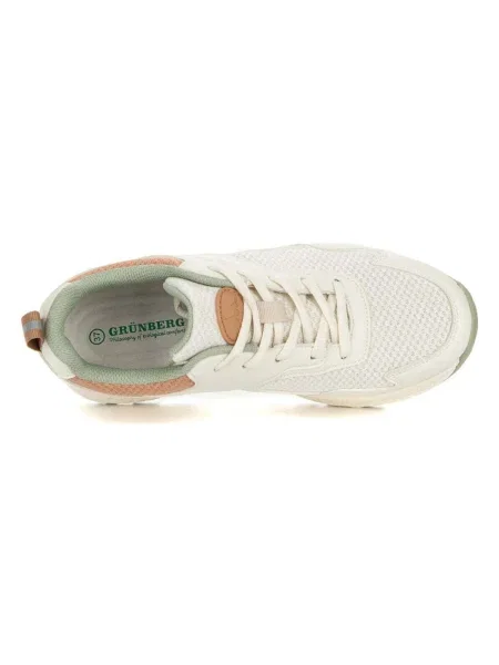 Pantofi Grunberg alb