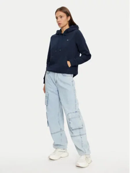 Tommy Jeans Mikina Tmavomodrá