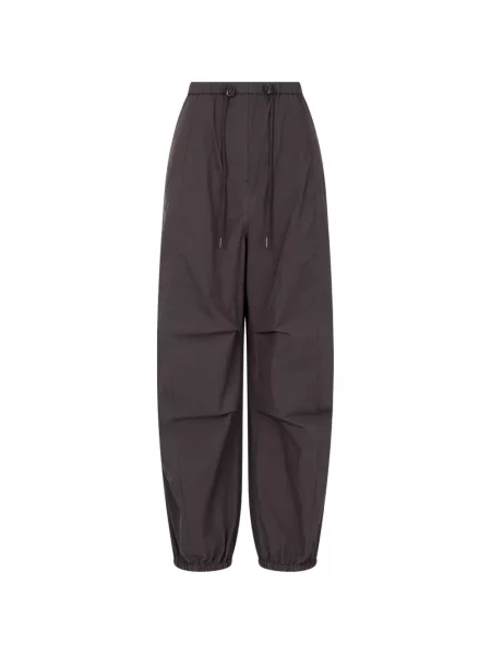 Pantaloni Tomboy cu cordon maro
