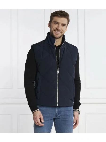 BOSS BLACK Vestă Crebo negru