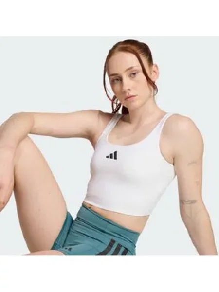 ADIDAS PERFORMANCE Sportski grudnjak Power crna bijela
