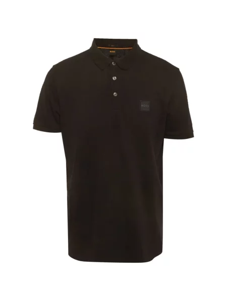 Tricou polo Boss negru