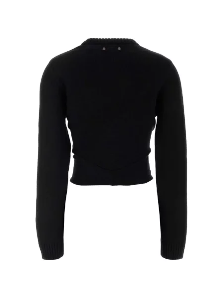 Decupat pulover Balenciaga de lână negru