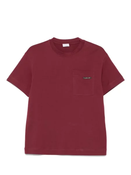 Tricou Brunello Cucinelli roșu
