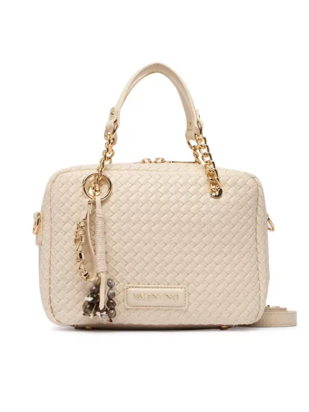 Geanta crossbody Valentino din piele bej