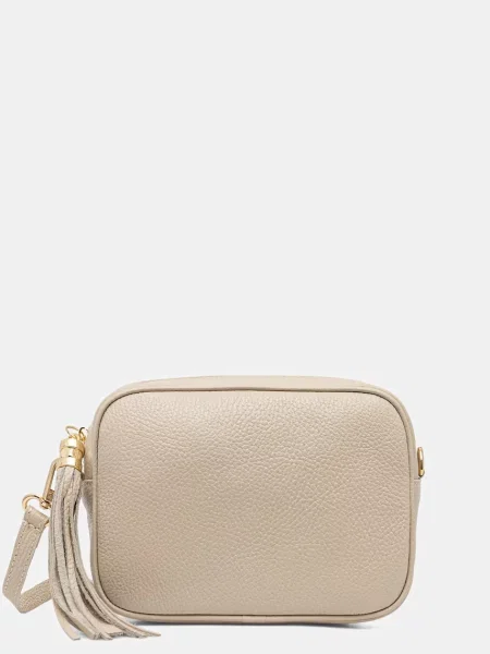 Answear.LAB crossbody torbica usnjena bež