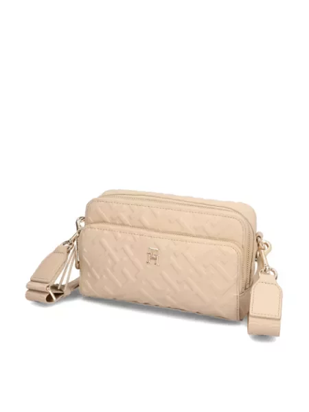 Kabelka Tommy Hilfiger béžová