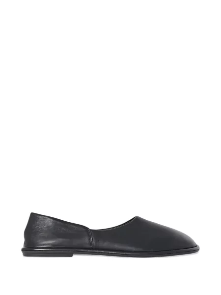 Pantofi loafer The Row din piele negru