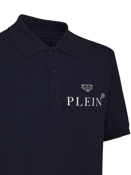 Polo marškinėliai Philipp Plein mėlyna