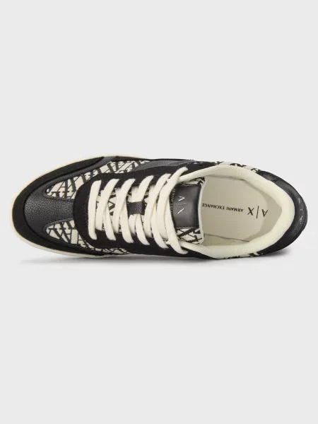 Кеды Armani Exchange черные