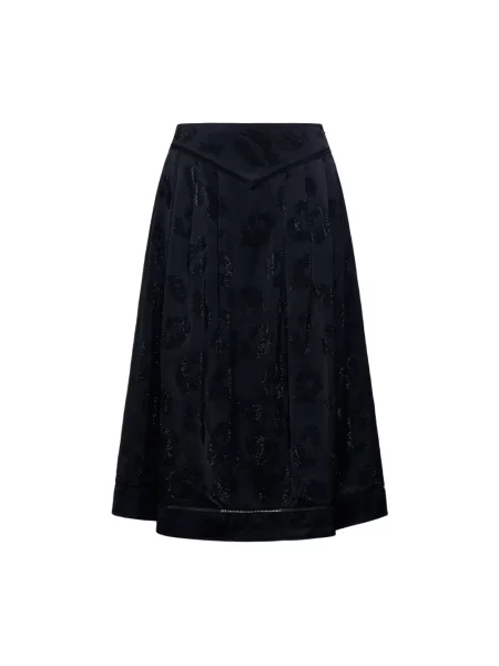 Spódnica midi Silvian Heach do kolan czarna