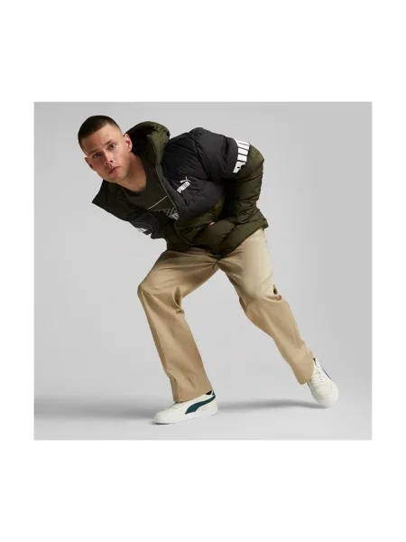 Geacă cu puf Puma cu glugă