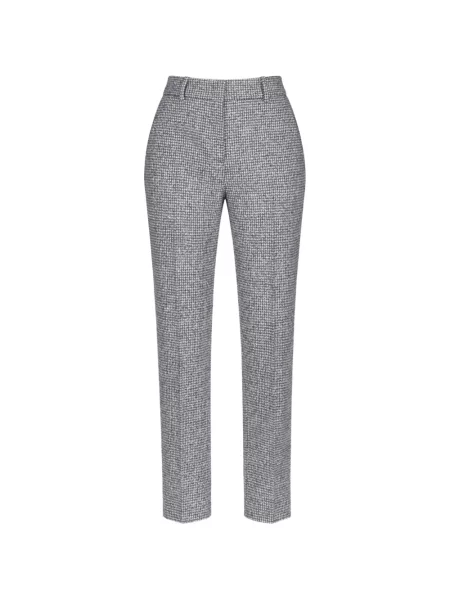 Pantaloni Ermanno Scervino cu model pepito negru