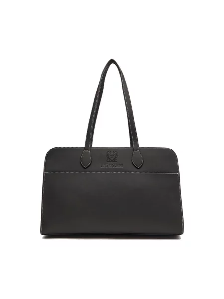 Torebka Love Moschino z autografem czarna