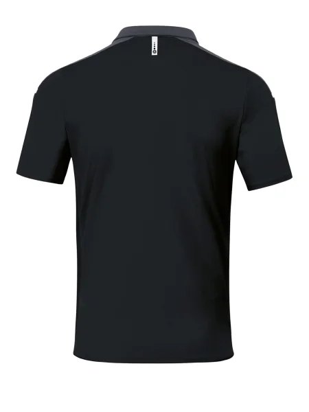 JAKO Tricou funcțional gri închis / negru alb