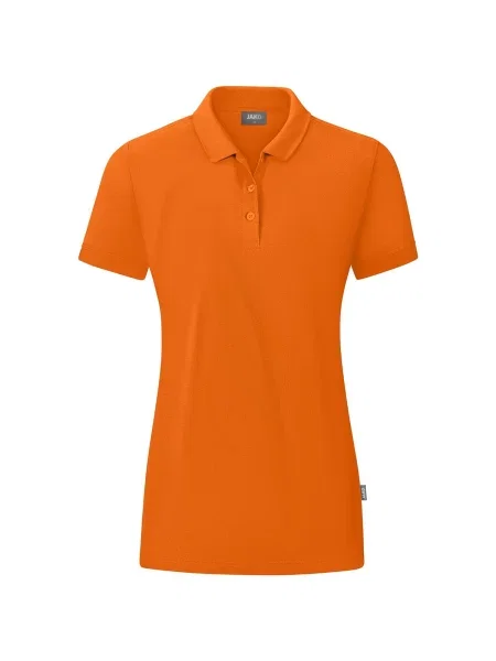 Koszulka polo Jako Organic pomarańczowa