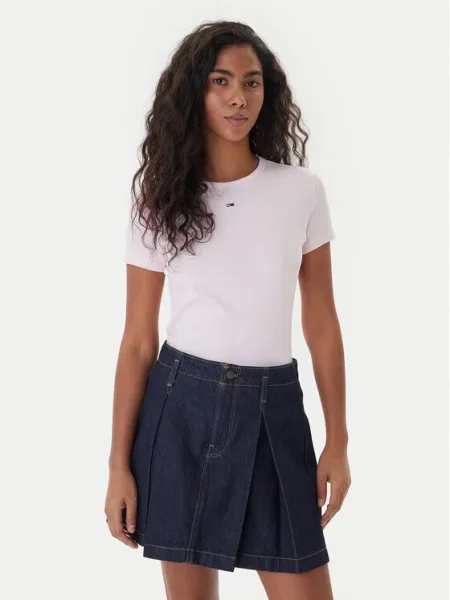 Тениска Tommy Jeans розово