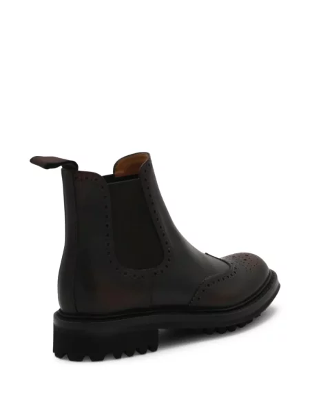 Kožené chelsea boots Church's hnědé